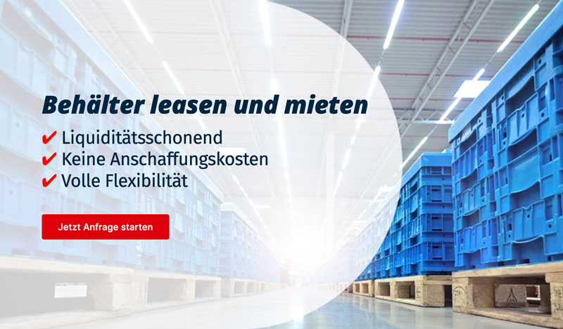 KLT Behältervermietung, Behälterleasing