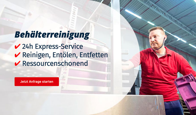 KLT Behälterreinigung